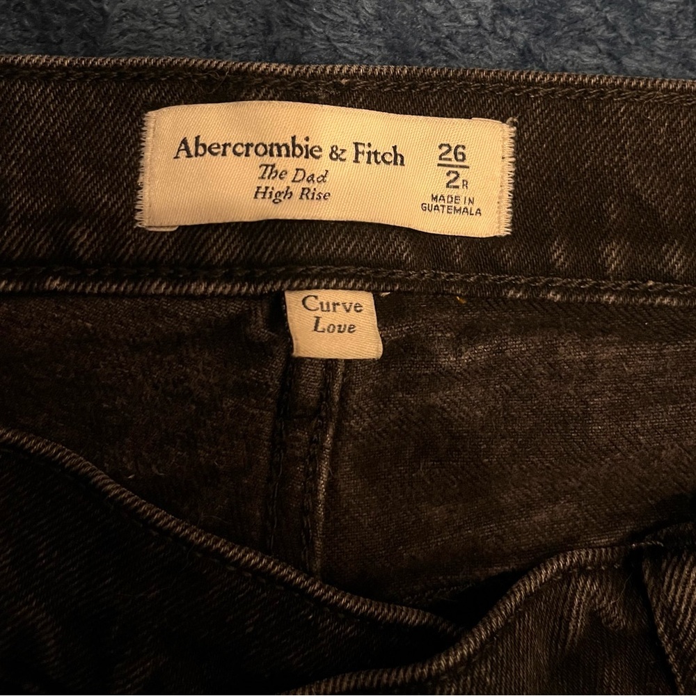 Abercrombie & Fitch Black High Rise Jeans